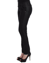 Ermanno Scervino Black Slim Jeans Denim Pants Skinny Leg Stretch